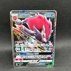 Pokemon TCG Zoroark GX Ultra Holo Rare Card 53/73 Shining Legends NM - Image 1