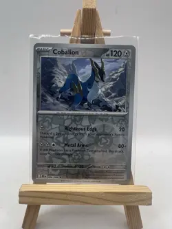 Cobalion 066/086 Reverse Holo Card : SV-10.5 Black Bolt : Pokemon TCG NM - Image 1
