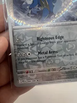 Cobalion 066/086 Reverse Holo Card : SV-10.5 Black Bolt : Pokemon TCG NM - Image 5