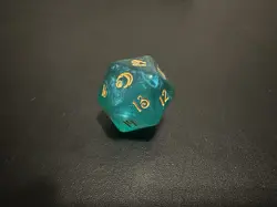 Oversized Lorwyn Eclipsed Magic the Gathering Spindown Lift Counter, D20, Dice - Image 1