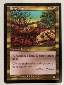 Army Ants - Visions - Magic the Gathering MTG Nice! - Image 1