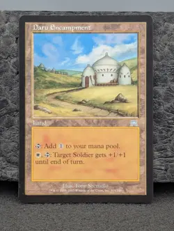 LP - Daru Encampment - Onslaught - Magic The Gathering Lightly Played Eng MTG - Image 1