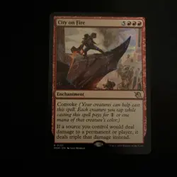 MTG City on Fire March of the Machine Regular #135 - Image 1