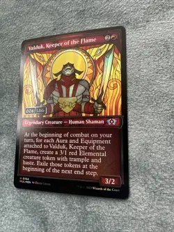 Valduk, Keeper of the Flame 008/500 -Serial Numbered MAGIC THE GATHERING - Image 3