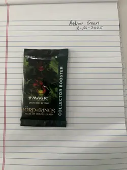 Magic the Gathering Lord of the Rings Collector Booster Pack - Image 2