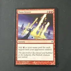 Mana Geyser x1 Excellent Condition see front and back pics - Image 1