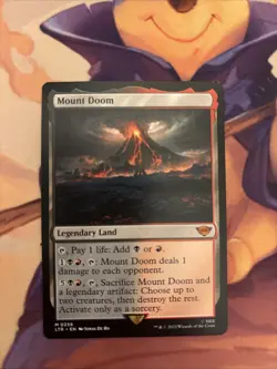 Magic TCG - LTR Tales of Middle-Earth - Mount Doom - 0258 - Mythic - Regular NM - Image 1