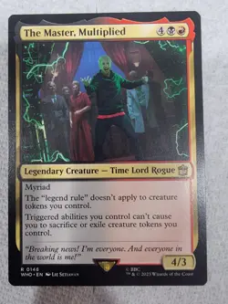 Magic the Gathering: The Master, Multiplied Universes Beyond: Doctor Who Regular - Image 1