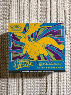 🔥Pokemon Ascended Heroes Pokemon Center PC Exclusive ETB IN HAND + Etb Case 🔥 - Image 2
