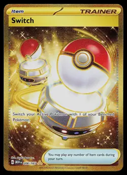Pokemon Card - Switch Scarlet & Violet 151 206/165 Holo Secret Rare - Image 1