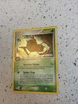 Pokemon TCG- Ariados- 2/115- EX Unseen Forces- Reverse Holo Rare Stamped - Image 1