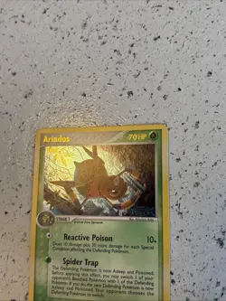 Pokemon TCG- Ariados- 2/115- EX Unseen Forces- Reverse Holo Rare Stamped - Image 2