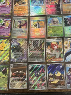 2025 Pokemon TCG Lot-63 Full Art Masterball And Ex Cards Pikachu Firebreather + - Image 3