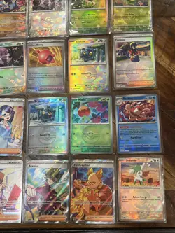 2025 Pokemon TCG Lot-63 Full Art Masterball And Ex Cards Pikachu Firebreather + - Image 5