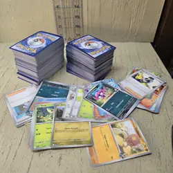 500 Pokemon Cards w/ 11 Bonus Shiny Cards Guaranteed Bulk Lot - Image 1