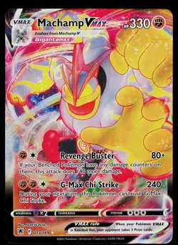 Pokemon Card - Machamp VMAX Astral Radiance 073/189 Ultra Rare - Image 1
