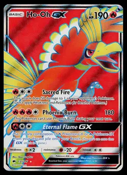 Pokemon Card - Ho-Oh GX Burning Shadows 131/147 Ultra Rare - Image 1