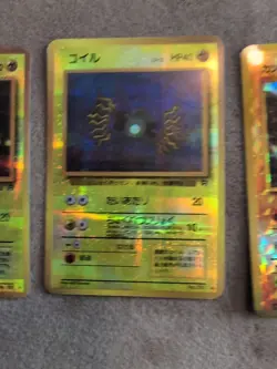 Japanese Pokemon Poketmonster Team Rocket Lot Of 4 HP - Image 3