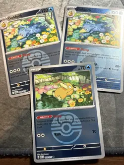 Pokemon Psyduck #039/217 English Ascended Heroes Reverse Holo Love Ball Golduck - Image 1