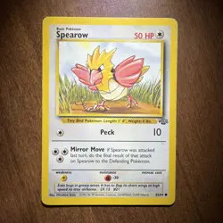 Pokemon Jungle 1st Edition Spearow 62/64 Non Holo NM-MINT - Image 1