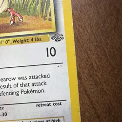 Pokemon Jungle 1st Edition Spearow 62/64 Non Holo NM-MINT - Image 2