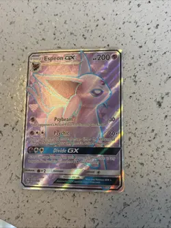 Pokemon TCG Espeon GX (Full Art) Ultra Rare SM Base Set 140/149 NM - Image 1