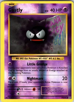 Gastly 47/108 XY - Evolutions Pokemon TCG LP Reverse Holo - Image 1