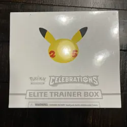 Pokemon TCG: 25th Anniversary Celebrations Elite Trainer Box (2021) 820650809439 - Image 1