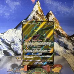 Rayquaza GX (Full Art) - 160/168 Pokemon SM Celestial Storm - Holo ✨ LP/LP+ - Image 1