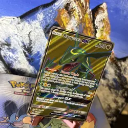 Rayquaza GX (Full Art) - 160/168 Pokemon SM Celestial Storm - Holo ✨ LP/LP+ - Image 2