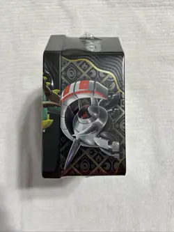 Pokemon Scarlet and Violet Great Tusk ex Paldean Fates Tin - Factory Sealed - Image 4