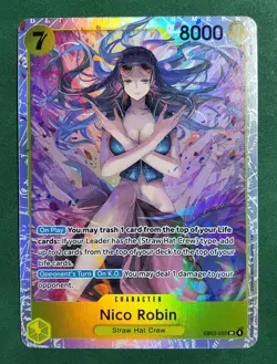 Nico Robin (055) EB03-055 Extra Booster: One Piece Heroines Edition Foil - Image 1