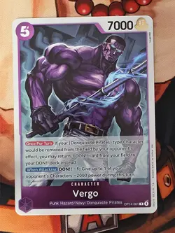 OP14-061 - Vergo (R) - One Piece TCG - English - Image 1