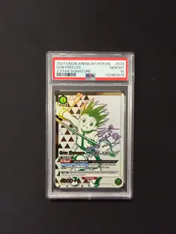 PSA 10 Union Arena Gon Freecss 2 Star Signature - Image 1