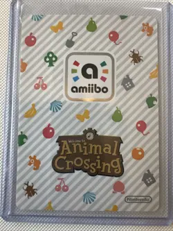 #279 Biskit AUTHENTIC Nintendo Animal Crossing Amiibo Card Series 3 - Image 3