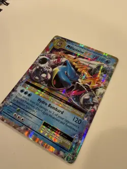 Pokemon TCG Mega-Blastoise EX Evolutions Holo Rare Card 22/108 - Image 2