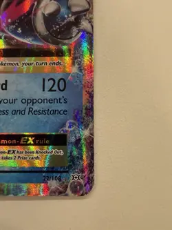 Pokemon TCG Mega-Blastoise EX Evolutions Holo Rare Card 22/108 - Image 5