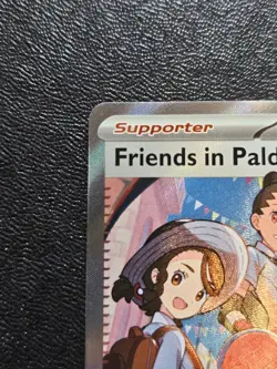 Pokemon TCG Friends in Paldea Trainer Supporter Prismatic Evolutions Card137/131 - Image 3