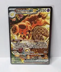 Dachsbun ex 169/142 Special Illustration Rare Stellar Crown English Pokemon card - Image 1