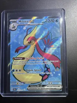 Pokemon TCG Milotic EX Ultra Rare Holo Card 217/191 Sv08: Surging Sparks - Image 1