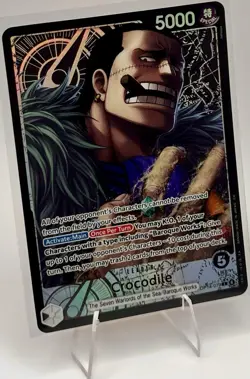 One Piece Card Game Crocodile Leader OP04-079 SPECIAL English NM - Image 3