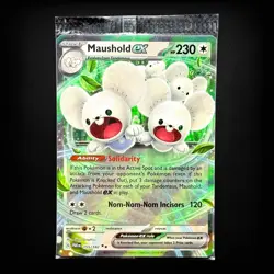 Maushold ex 155/182 Pokemon Paradox Rift SEALED Promo Ultra Rare Card NM - Image 1