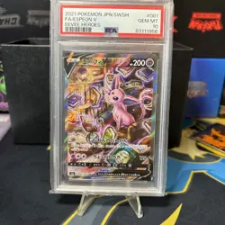 PSA 10 Espeon V 081/069 FA SR S6A Eevee Heroes Japanese Pokemon Card GEM MINT - Image 1