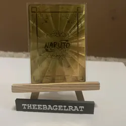 Goddess Story - Hinata Hyuga - Naruto - Gold Metal LGP Anime Waifu Card CCG - Image 2