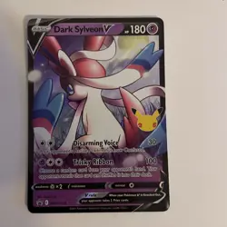 Dark Sylveon V SWSH134 SWSH: Sword & Shield Promo Cards Holo - Image 1