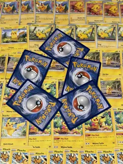 110X Pokemon Pikachu Cards (2017-2024) Bundle Joblot including Reverse Holos - Image 4