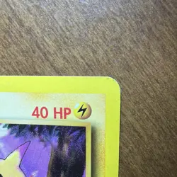2nd Edition Pikachu YELLOW CHEEKS Base Set 1999 Pokemon Card - Image 5