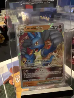 Lucario VSTAR SWSH214 SWSH: Sword & Shield Promo Cards Holo - Image 3