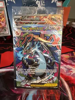 Pokemon Mega Charizard X EX #023 & Oricorio EX #024 SEALED UPC Promos [2 Cards] - Image 1