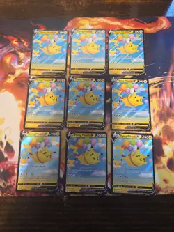 FLYING PIKACHU V 9-CARD LOT 2021 Pokemon Celebrations #006 NM - Image 1